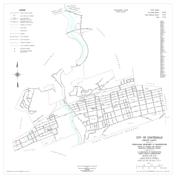 Maps - City of Coatesville